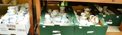 Lot 1031 - A quantity of mixed part tea services consisting of Royal Albert  'Old Country Roses',...