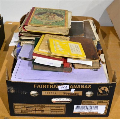 Lot 1054 - A miscellaneous collection of books, periodicals and ephemera, mostly 18th century and 19th century