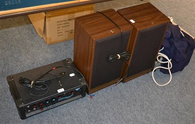 Lot 1076 - A pair of Tannoy Mercury M20 speakers with instructions in carry bags