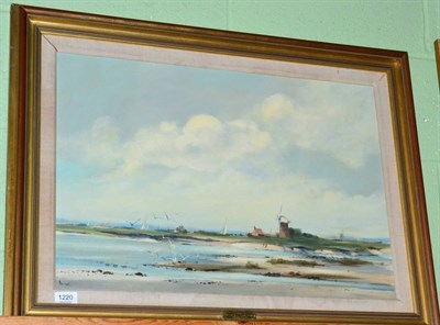 Lot 1220 - Fred Beckett RSMA FROI Hon RI Hon RBA,  ";Beydon Norfolk";, signed, oil on board