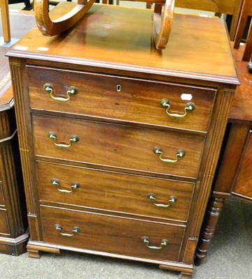 Lot 1301 - Mahogany four height chest of drawers