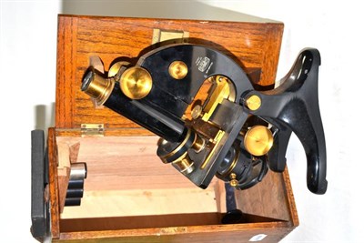Lot 92 - A Beck of London microscope