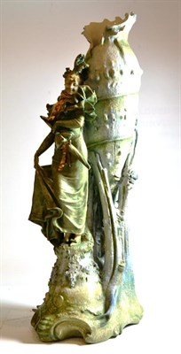 Lot 94 - Amphoria of Austria ceramic figural vase