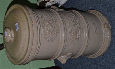 Lot 197 - Victorian ceramic water filter