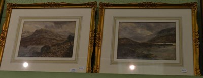 Lot 283 - G V Sheriff (British, Late 19th/early 20th century) Highland views, a pair, watercolour,...