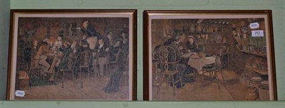 Lot 292 - Six framed Cecil Aldin jigsaw prints