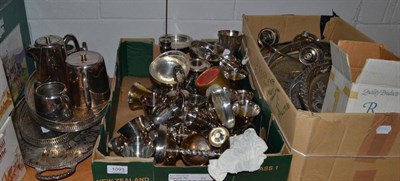 Lot 1091 - Quantity of silver plate