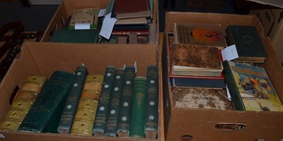 Lot 1102 - Three boxes of books relating to plants, gardening, cultivation, etc, early 20th century. Sets...