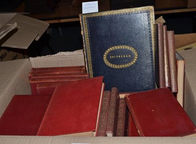 Lot 1147 - Approximately ten titles, some library sets, literature including Buchan, R L Stephenson,...