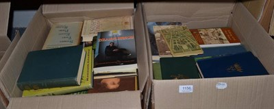 Lot 1156 - Seven boxes of 20th century books on miscellaneous subjects including books by and about...