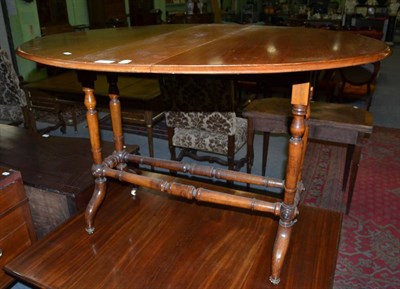 Lot 1205 - A Victorian mahogany Sutherland table