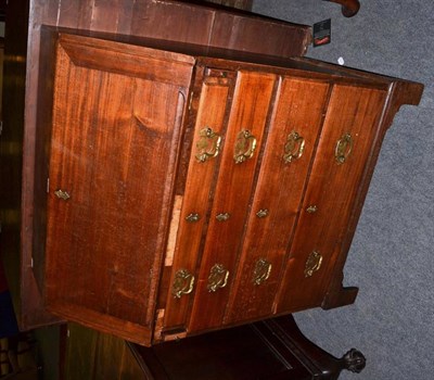 Lot 1260 - A George III mahogany bureau