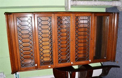 Lot 1291 - Globe Wernicke five tier bookcase