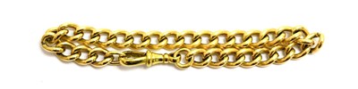 Lot 64 - A 9ct gold bracelet