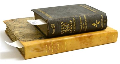 Lot 147 - Dickinson, History and Antiquities of Newark, 1816, together with another volume