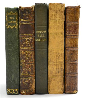 Lot 359 - The Posthumous Works of Mr Samuel Butler .., 1732, portrait frontis, original calf; Anon.,...