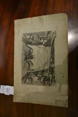 Lot 438 - Beasts of Various Species, a collection of seventeen engravings after Francis Barlow and...