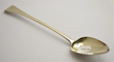 Lot 450 - A George III silver basting spoon