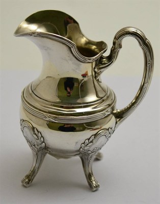 Lot 460 - A French silver jug