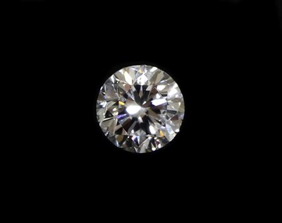 Lot 252 - A Loose Round Brilliant Cut Diamond, 1.00 Carat, Colour D, Clarity VS2