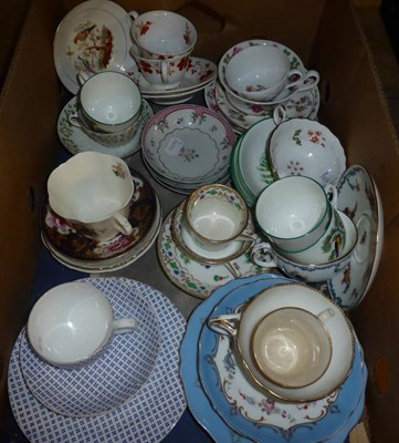 Lot 1129 - A quantity of 19th century tea wares