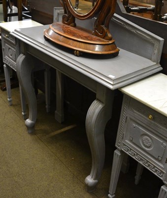 Lot 1302 - A 19th century French painted hall table