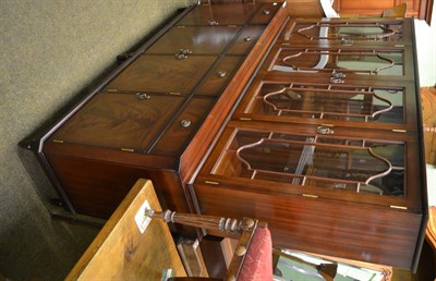 Lot 1307 - A reproduction bookcase