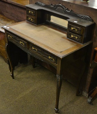 Lot 1326 - A late Victorian lady's writing desk with two drawers