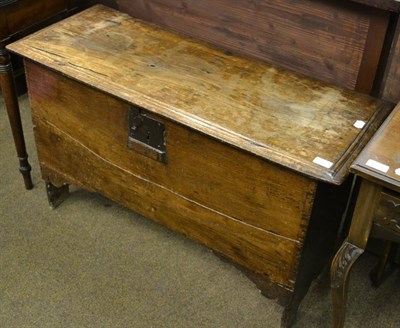 Lot 1327 - A Georgian plank coffer