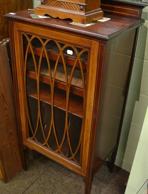 Lot 1331 - A Victorian mahogany inlaid music cabinet