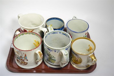 Lot 7 - Six frog mugs