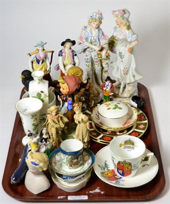 Lot 44 - A miscellaneous collection of ceramics including various figures including Bing and Grondahl...