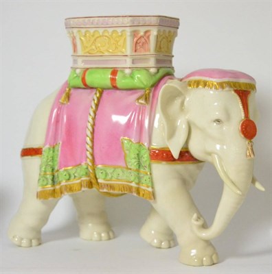 Lot 61 - Royal Worcester elephant (a.f.)