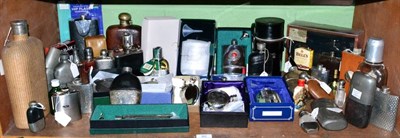 Lot 80 - A quantity of assorted hip flasks