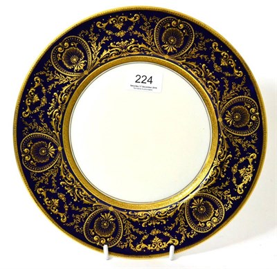 Lot 224 - Royal Doulton Tiffany plate