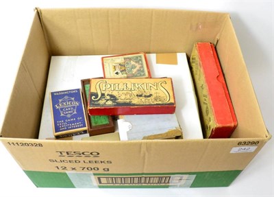 Lot 242 - A collection of various John Player and other cigarette cards with assorted games