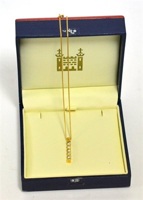 Lot 355 - A Royal Mint 18ct gold diamond set 'Celestial Pendant' on chain, 0.50ct stated diamond carat weight