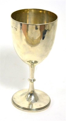 Lot 461 - A silver goblet