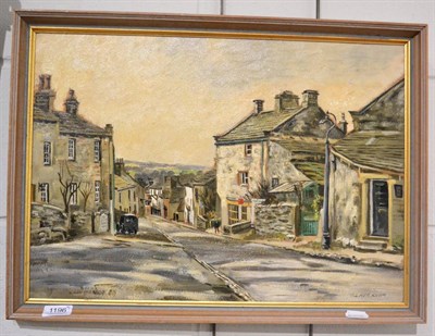 Lot 1196 - T L Kerkham (20th century) ";Thorpe, near Grassington"; signed, inscribed verso, oil on canvas...