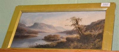 Lot 1207 - Thomas Seymour (19th/20th century) Lakeland landscape, signed,  inscribed (faintly) in pencil...