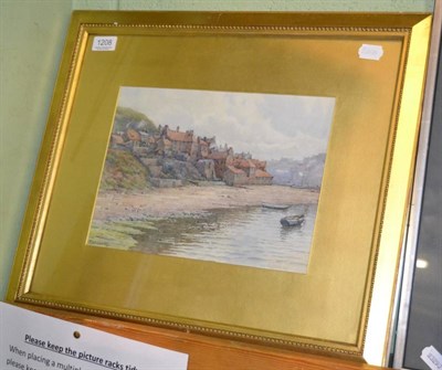 Lot 1208 - F Suddards, Whitby, watercolour, signed