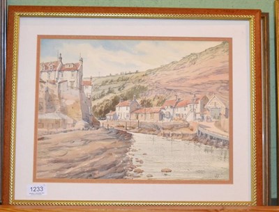 Lot 1233 - John Sibson (20th century) Off the Isle of Rhum, watercolour, signed and dated '93 (lower left) and