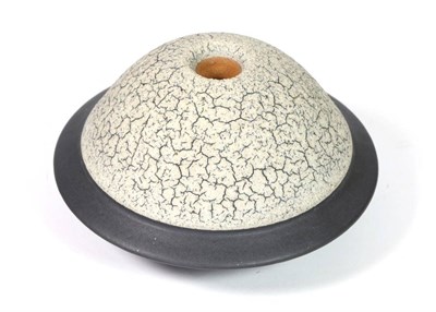 Lot 497 - Fritz Rossmann (German, b.1958): A Black Engobe and Salt Glaze Studio Pottery Stoneware...