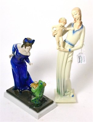 Lot 398 - Two Rosenthal porcelain figures