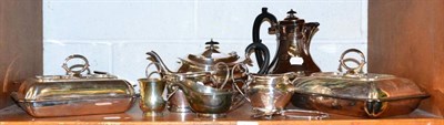 Lot 440 - A collection of assorted silver plate