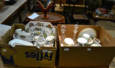 Lot 1108 - A quantity of modern tea and dinner wares including Wedgwood ''Kimono'', Royal Worcester,...