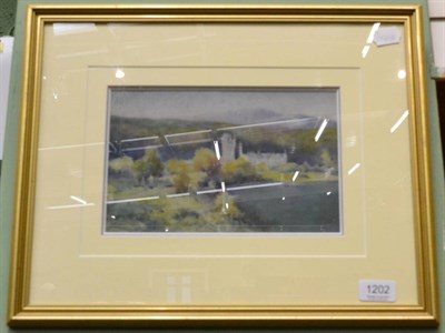 Lot 1202 - Framed watercolour of Balmoral Castle by Claude Rowbotham