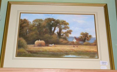 Lot 1217 - James Allen, Summers Past, watercolour, signed lower right