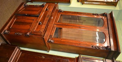 Lot 1244 - A Victorian secretaire bookcase