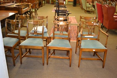 Lot 1348 - A set of eight chairs (6+2)